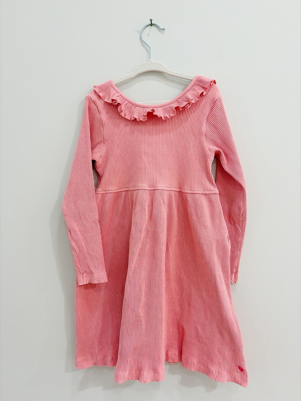 Pink Chicken Pink Ruffled-Collar Dress